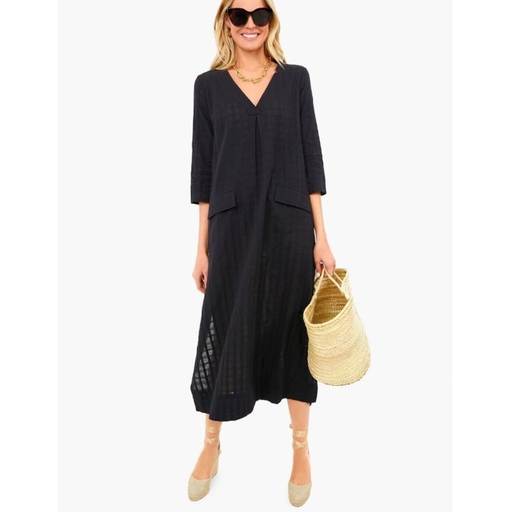 Pomander Place by Tuckernuck Black Carolina
Caftan Dress Maxi Swim Cover-Up S